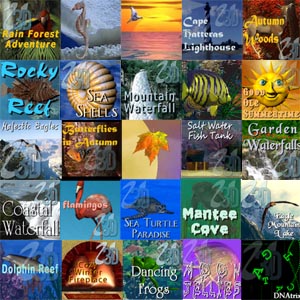 Nature, Ocean, Seasons, Science Screen Savers